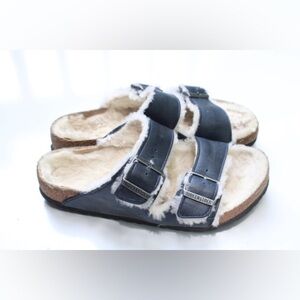 Birkenstock Arizona Shearling sandals